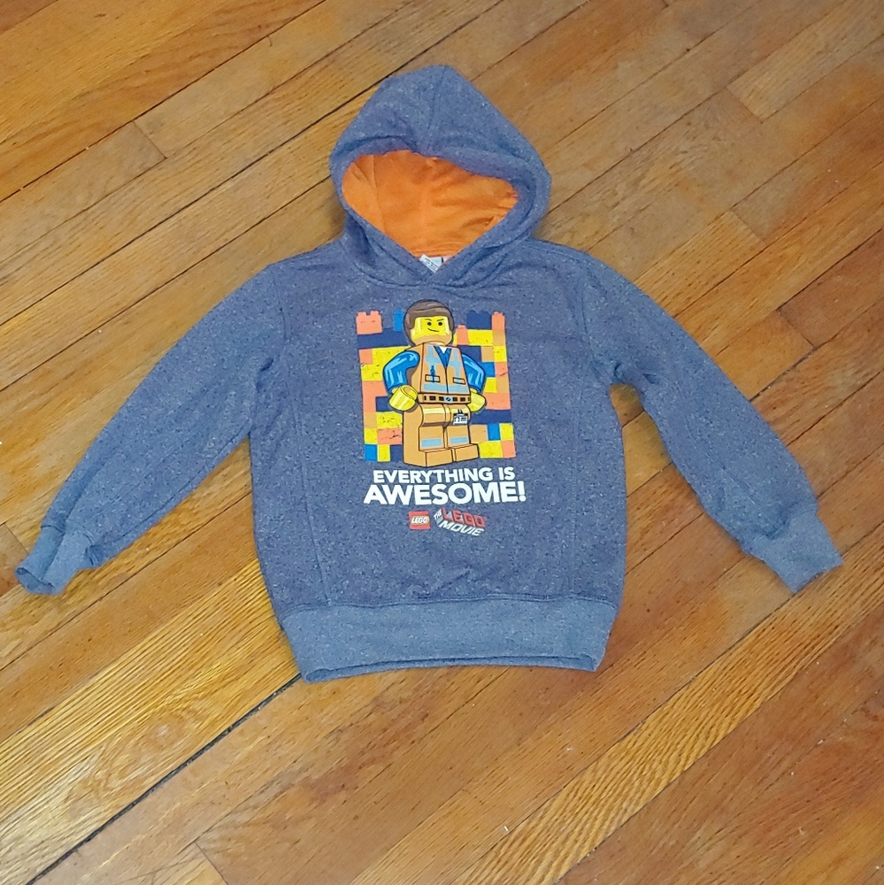 The Lego Movie Emmet hoodie size 5/6